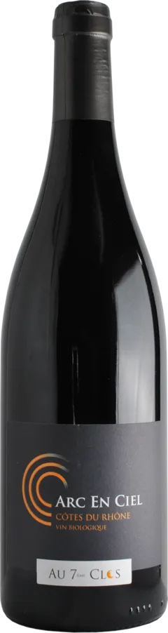 photo du vin Arc en Ciel Côtes du Rhône Domaine au 7ème Clos Bio