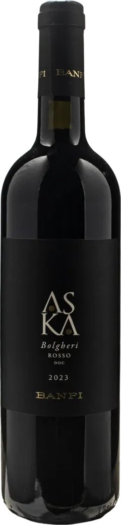 illustration du vin Bolgheri Doc Aska Banfi 2022
