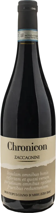 photo du vin Montepulciano d’Abruzzo Doc la Mia Pecora is Red Zaccagnini 2023