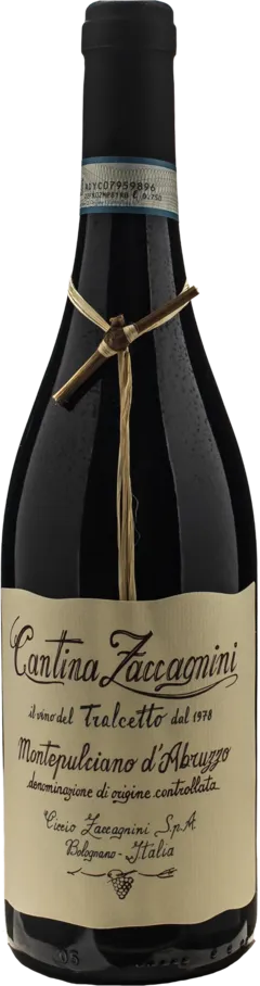 photo du vin Montepulciano d’Abruzzo Doc la Mia Pecora is Red Zaccagnini 2023