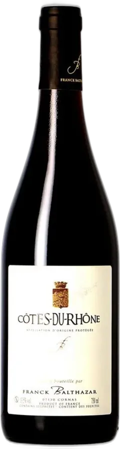 image du vin Franck Balthazar Côtes du Rhône