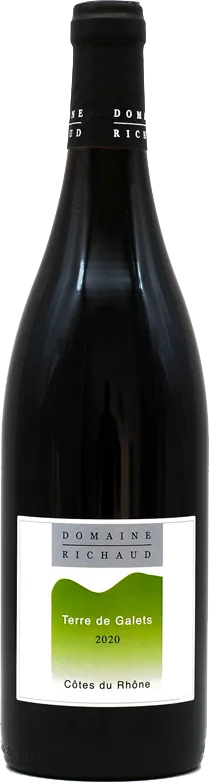 illustration du vin Côtes-du-Rhône Rouge Terre de Galets Domaine Richaud