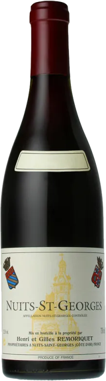 photo du vin Nuits-Saint-Georges Bourgogne Rouge Domaine Remoriquet