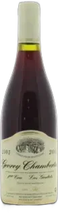 photo du vin Gevrey Chambertin les Goulots 1er Cru 2001 Domaine Heresztyn
