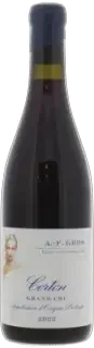 illustration du vin Corton 2023 af Gros