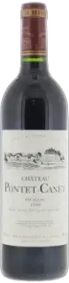 photo du vin Chateau Pontet Canet