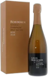 vue du vin Brut Nature Louis Roederer et Philippe Starck