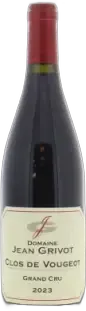 photo du vin Clos de Vougeot Jean Grivot