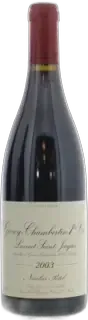vue du vin Gevrey-Chambertin Lavaux Saint-Jacques 1er Cru 2003 Nicolas Potel