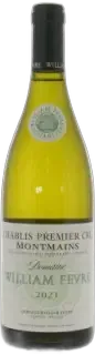 image du vin Chablis Montmains Premier Cru 2021 Domaine William Fèvre