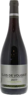 vue du vin Clos de Vougeot Cuvee du Cedre 2017 Laurent Ponsot
