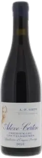vue du vin Aloxe Corton 1er Cru les Valozieres 2022 af Gros