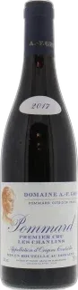 vue du vin Pommard les Chanlins 2017 af Gros