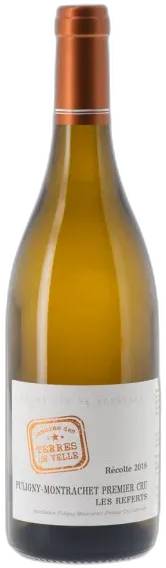 illustration du vin Puligny-Montrachet Premier Cru les Referts Terres de Velle Blanc 2018