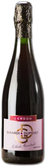 image du vin Bugey Cerdon Domaine Girardi Dupoyet Rosé Pétillant Méthode Ancestrale