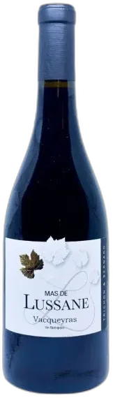 illustration du vin Aop Vacqueyras Bio Mas de Lussane Millésime 2022