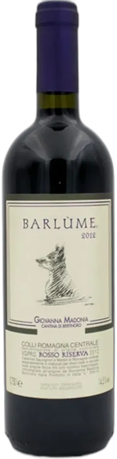 photo du vin Rosso Riserva Doc Barlume Madonia