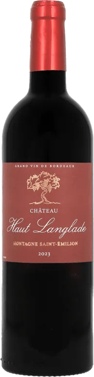 photo du vin Château Haut Langlade, a O.p Montagne-Saint-Émilion, Vin Rouge