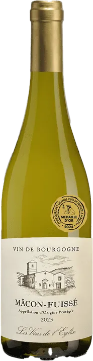 photo du vin les Vins de l’Eglise, a O.p Mâcon-Fuissé, Vin Blanc