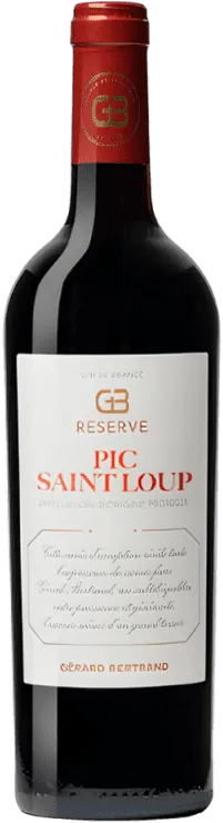 illustration du vin gb Réserve, a O.p Pic Saint-Loup, Vin Rouge