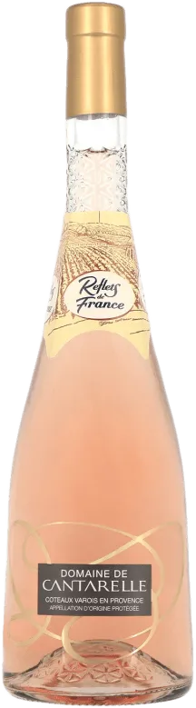 photo du vin Domaine de Cantarelle "Reflets de France" a O.p Coteaux Varois en Provence, Vin Rosé