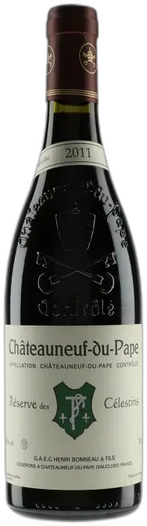 photo du vin Châteauneuf-du-Pape Réserve des Céléstins 2011