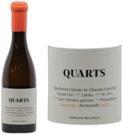 photo du vin Domaine Belargus, Quarts