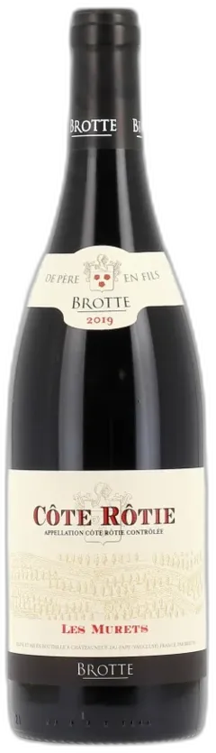 photo du vin Côte Rôtie les Murets Brotte 2019