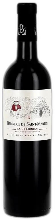 photo du vin Saint Chinian Aop Bergerie Château Saint Martin des Champs Rouge 2022