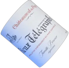photo du vin Châteauneuf-du-Pape Télégramme Vignobles Brunier