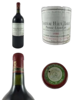photo Château Haut-Bailly 1986