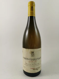 photo Corton-Charlemagne Domaine Bonneau du Martray 2001