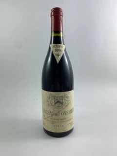photo Château Fonsalette Cuvée Syrah Château de Fonsalette 1998