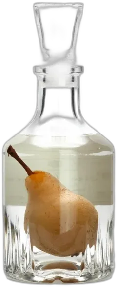capture du vin Véritable Poire William Prisonnière Briottet