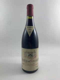 photo Château de Fonsalette Scea Château Rayas 1986