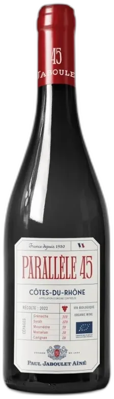 illustration du vin Côtes du Rhône Rouge Parallèle 45 Jaboulet