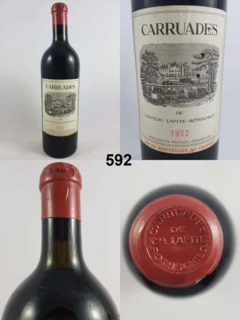 photo Carruades de Lafite Rothschild 1902