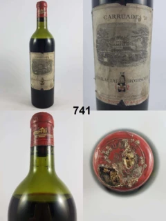 photo Carruades de Lafite Rothschild 1952