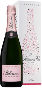 photo Champagne Palmer & co Rosé Solera en Etui