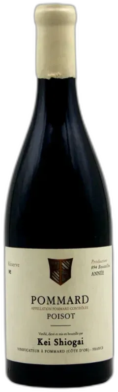 image du vin Pommard Poisot Cuvée Geneviève Kei Shiogai