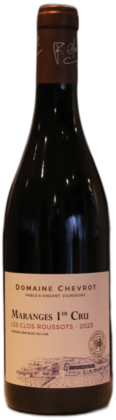 photo du vin Maranges 1er Cru Clos Roussots 2023 Domaine Chevrot