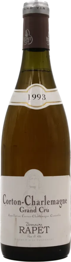 photo du vin Corton Charlemagne Grand Cru 1993 Domaine Rapet
