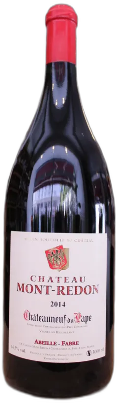 vue du vin Château Mont-Redon Châteauneuf-du-Pape le Plateau de Mont-Redon 2016