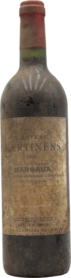 photo du vin Martinens Margaux 2000