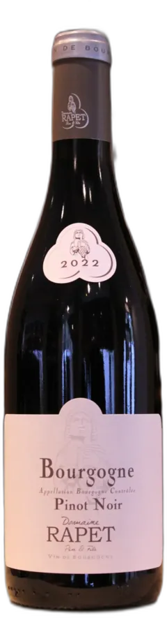 photo du vin Bourgogne Pinot Noir "en Bully" 2021 Domaine Rapet