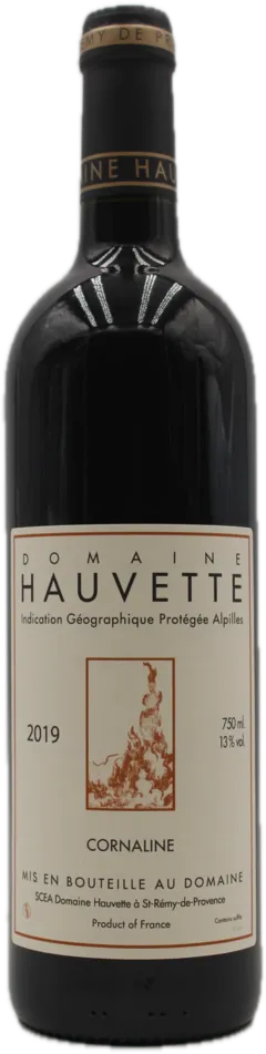image du vin Aoc Beaux de Provence "Cornaline" 2019 Domaine Hauvette
