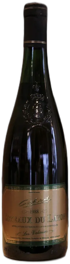 aperçu du vin Coteaux du Layon les Valaises 1988 Cochard et Fils