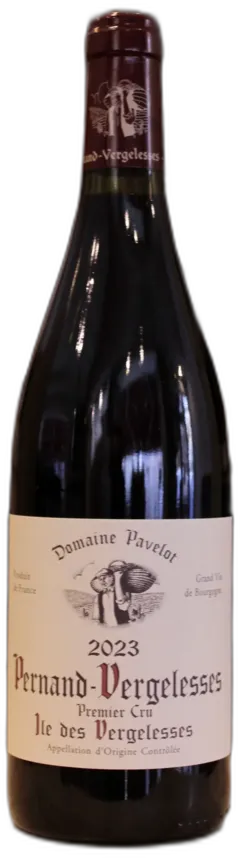 image du vin Pernand Vergelesses Premier Cru Ile des Vergelesses 2023 Domaine Pavelot