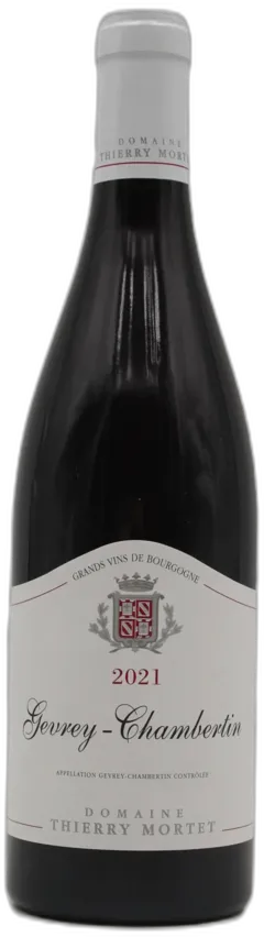 capture du vin Gevrey Chambertin 2021 Thierry Mortet