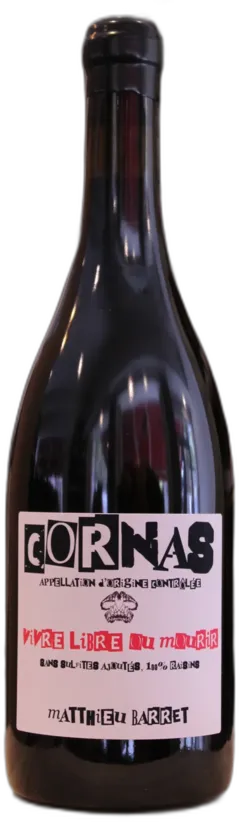 photo du vin Cornas Gore 2022 Matthieu Barret
